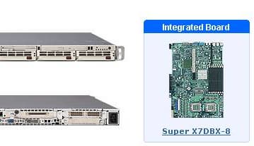 Серверы Supermicro 6015X: 2U-в-1U