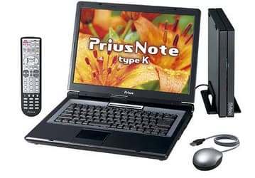 Hitachi Prius K: Intel Core 2 Duo-ноутбуки с ЦТВ 