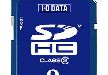 I-O Data представляет свои варианты SDHC-карт: 8 и 4 Гбайт