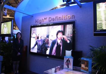CES 2006: прототип 82-дюймового LCD ТВ Sony Bravia