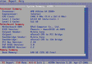 Диагностика: ASTRA v.5.31