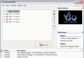 Мультимедиа: ConvertXToDVD 2 (aka DivxToDVD ) v.2.0.17