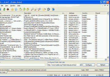 Файловые обменники: DC++ v.0.702