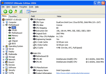 Диагностика: EVEREST Ultimate Edition v.4.20 Build 1314 Beta