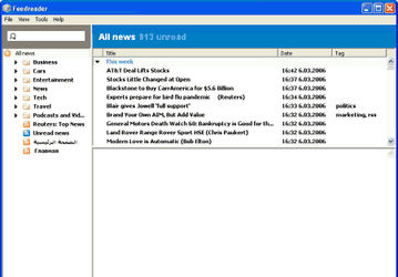 Интернет и сети: Feedreader v.3.13