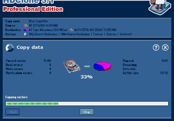 Резервное копирование: HDClone Free Edition v.3.5.4