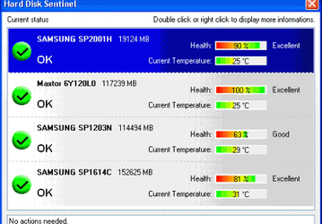 Диагностика: Hard Disk Sentinel v.1.40