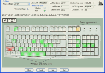Тестовые приложения: PassMark KeyboardTest v.2.2