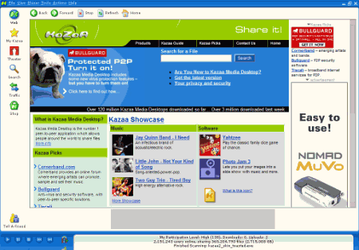 Файловые обменники: KaZaA v.3.2.3