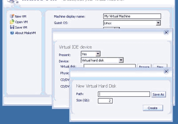 Утилиты: MakeVM v.1.0.0.1