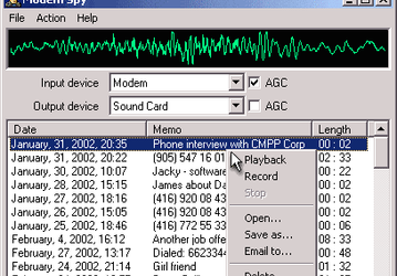 Интернет и сети: Modem Spy v.3.5.1