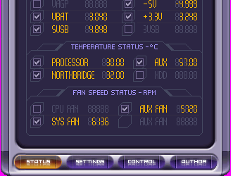 Диагностика: NextSensor v.2.5.1.0 Build 0808