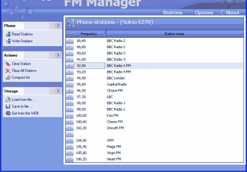 Софт для сотовых: Oxygen FM Manager v.2.0