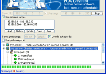 Интернет и сети: Advanced Port Scanner v.1.3