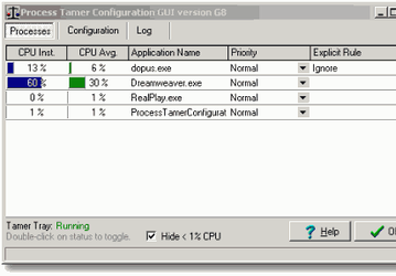 Утилиты: Process Tamer v.2.06.01