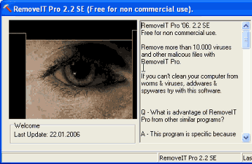 Антивирусы: RemoveIT Pro XT SE (19.8.2006)