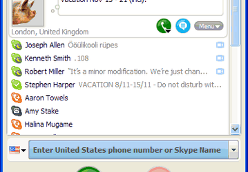 Общение в сети: Skype v.3.0.0.209