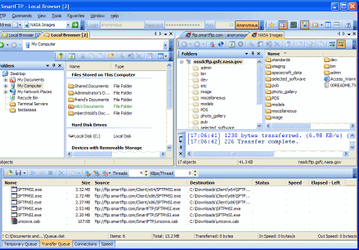 FTP-клиенты: SmartFTP v.3.0 Build 1011