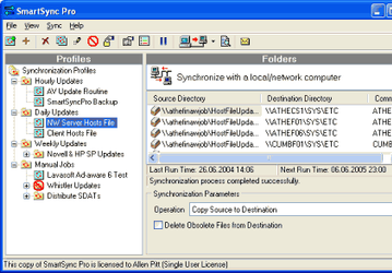 Резервное копирование: SmartSync Pro v.2.11 (Udated)