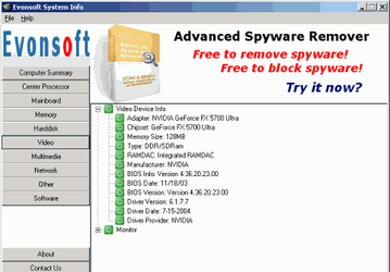 Диагностика: EvonSoft SysInfo v.1.26