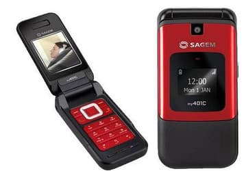 SAGEM my401C, официальный релиз