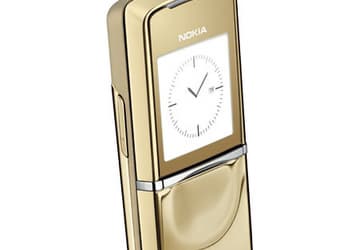 Nokia 8800 Sirocco Gold: позолоченный телефон за 1500 долларов
