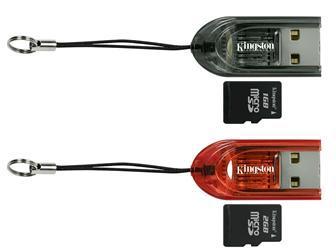 Kingston представляет миниатюрные комплекты microSD+считыватель