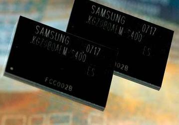 Samsung moviMCP: более 4 Гбайт памяти в одной микросхеме для мобильных устройств