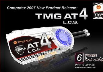 Thermaltake TMG AT4: первый водоблок компании для Radeon HD 2900 XT