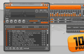 Медиаплееры: AIMP Classic v.2.08.3 Beta