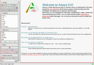 Редакторы: Amaya v.9.55 Beta