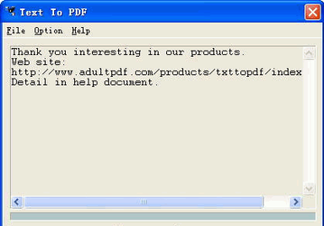 Утилиты: Ap Text To PDF v.2.2