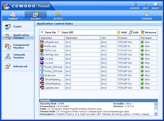 Безопасность: Comodo Firewall Pro v.3.0.10.238 Beta