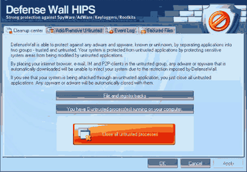 Безопасность: DefenseWall HIPS v.3.04