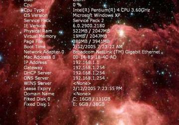 Диагностика: Desktop Info v.0.42