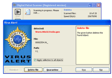 Антивирусы: Digital Patrol Scanner v.5.00.27