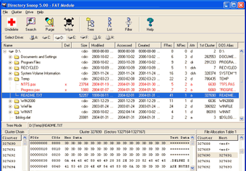 Утилиты: Directory Snoop v.5.05
