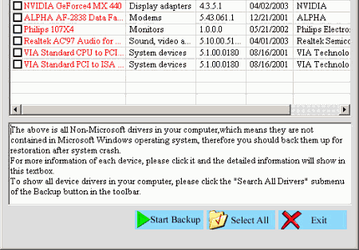 Резервное копирование: Driver Magician Lite v.3.34
