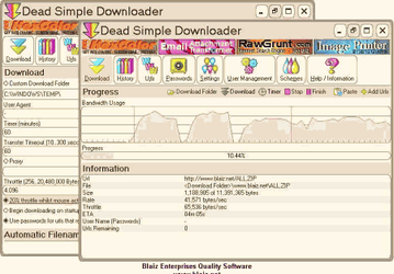 Диспетчеры закачек: Dead Simple Downloader v.2.00.4560