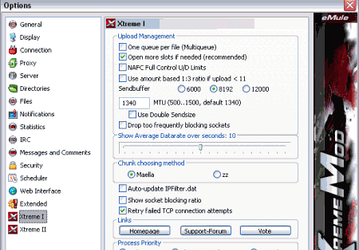 Файловые обменники: eMule Xtreme v.6.1