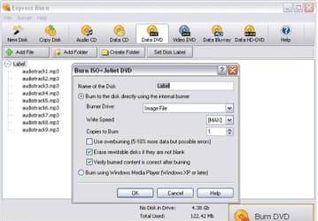 Запись: Express Burn v.4.26