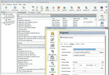 Утилиты: FireDaemon Trinity v.2.1.2596
