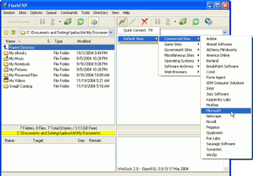FTP-клиенты: FlashFXP v.3.7.3 Build 1280 Beta