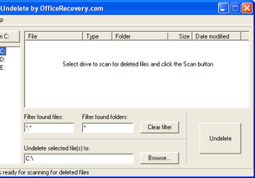Восстановление данных: FreeUndelete v.2.0