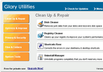 Утилиты: Glary Utilities v.2.5