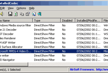 Мультимедиа: InstalledCodec v.1.10