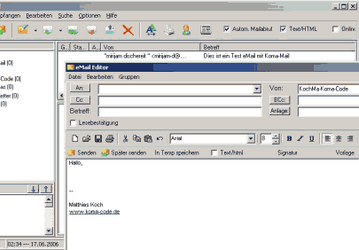 Почтовые клиенты и фильтры: Koma-Mail v.3.645