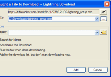 Диспетчеры закачек: Lightning Download v.2.3