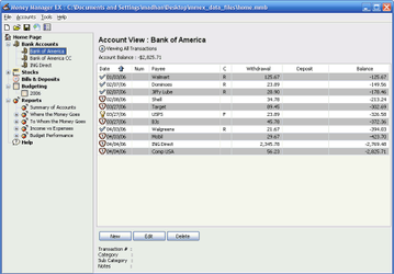 Утилиты: Money Manager Ex v.0.9.6.0
