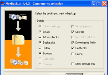 Резервное копирование: MozBackup v.1.4.8 Alpha